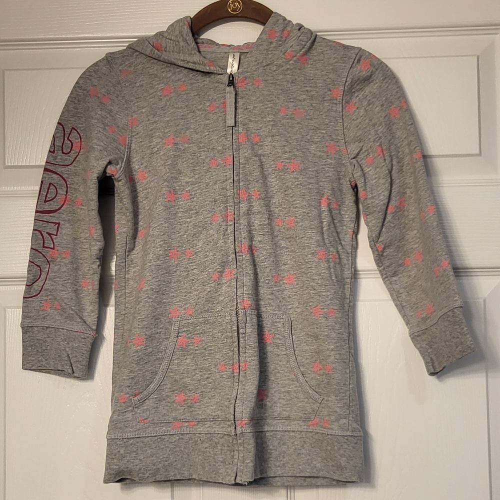 Girl's Aeropostale Gray Full Zip Sweatshirt  Size Small